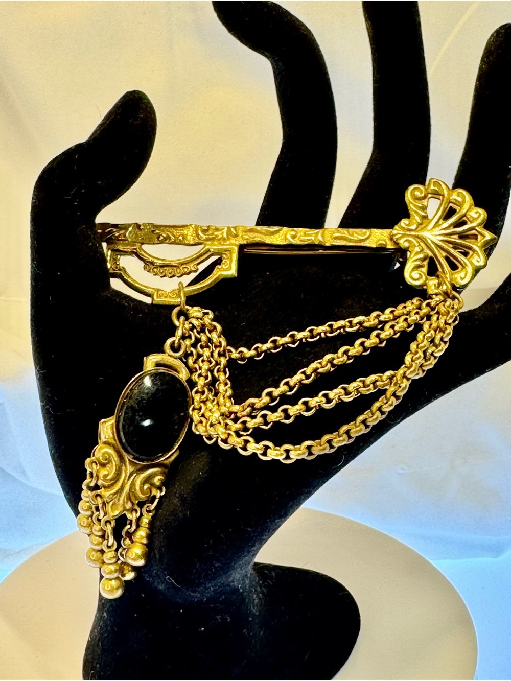 Vintage Revival Key Chatelaine Brooch